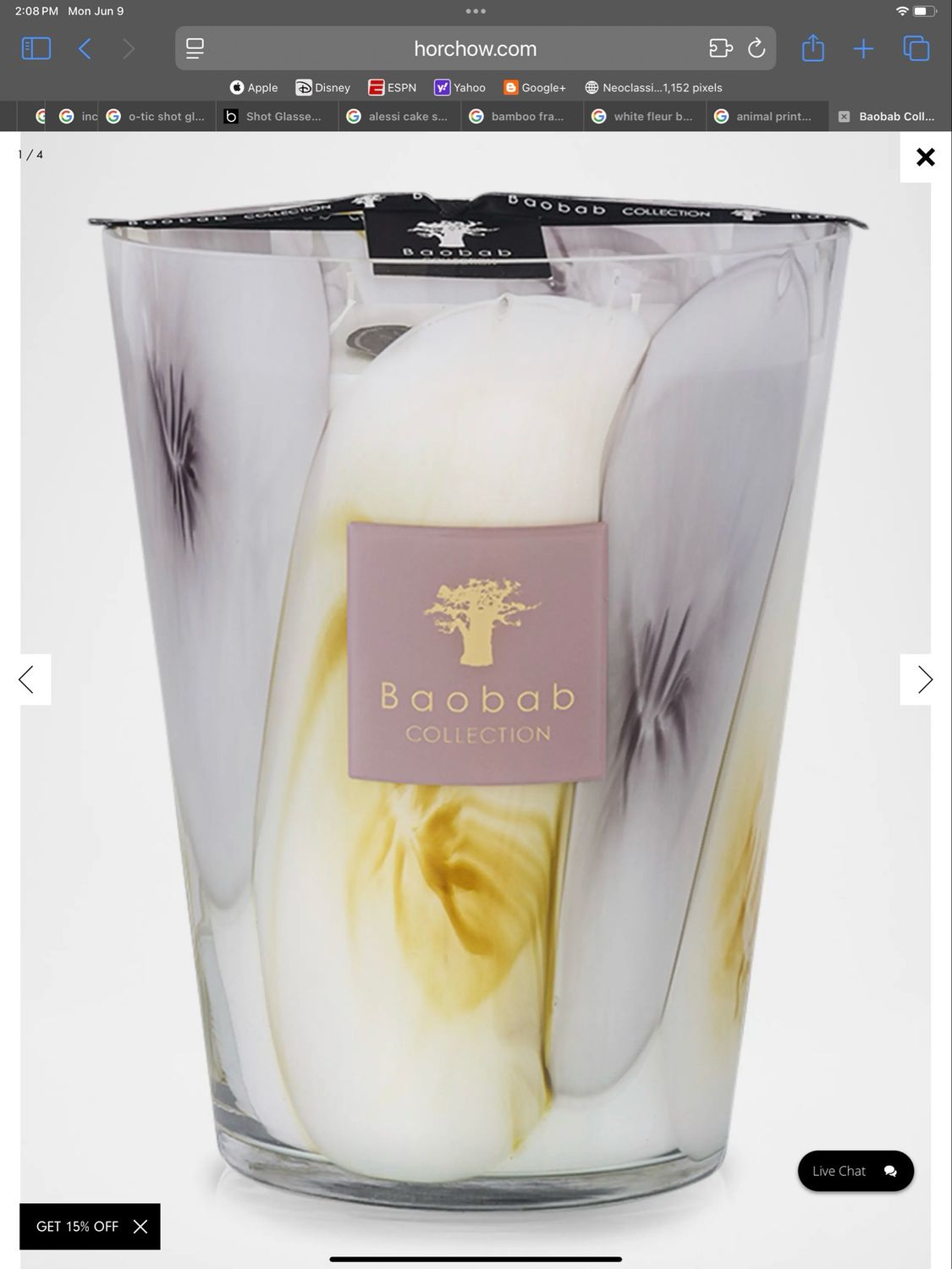 Baobab Candle