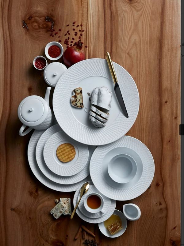 Bernardaud Twist Dinnerware-Dinner, Salad, And Cereal Needs 12 Bernardaud Twist Dinnerware-Dinner, Salad, And Cereal Needs 12