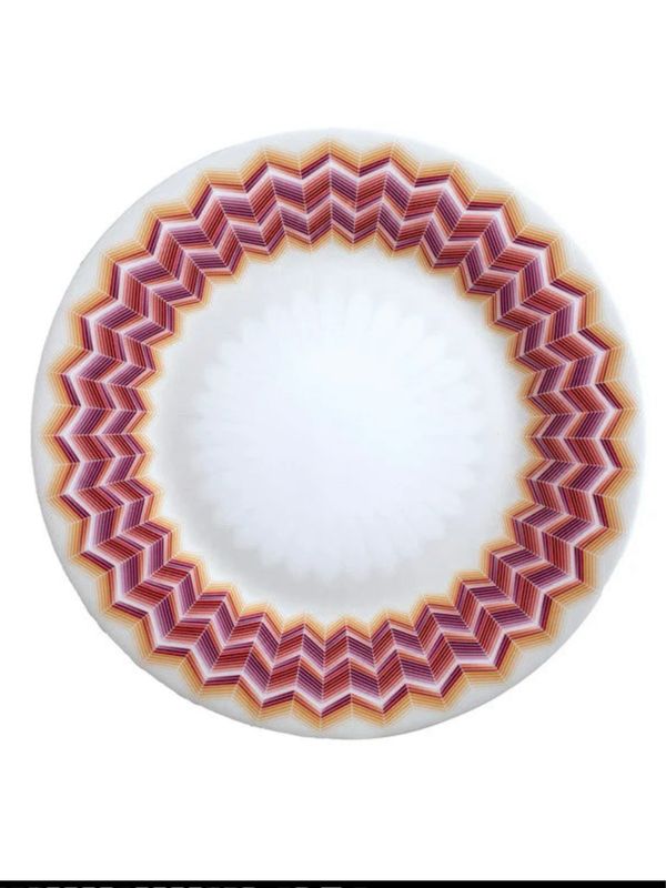 Missoni Zig Zag Dessert Plate Needs 12