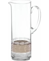 Pair Michael Wainright Truro Platinum Pitchers-priced for 1 pitcher- 1 purchased