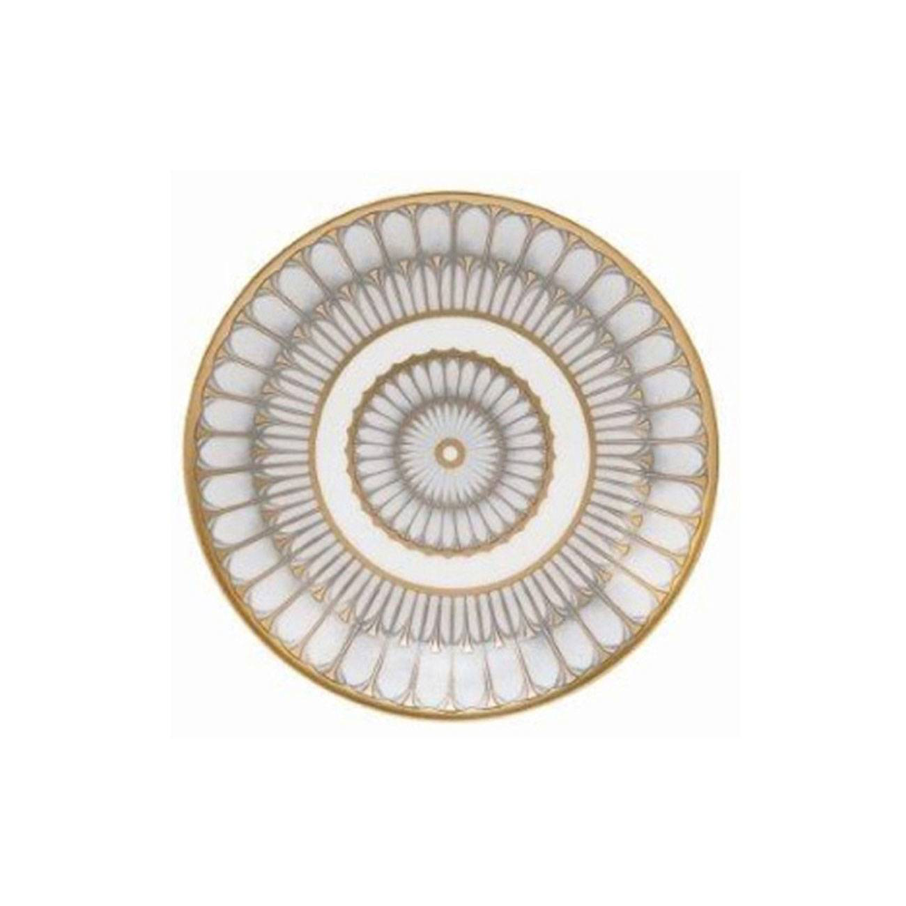 Phillipe Deshoulieres Arcades Blue and Gold - Bread and Butter Plate