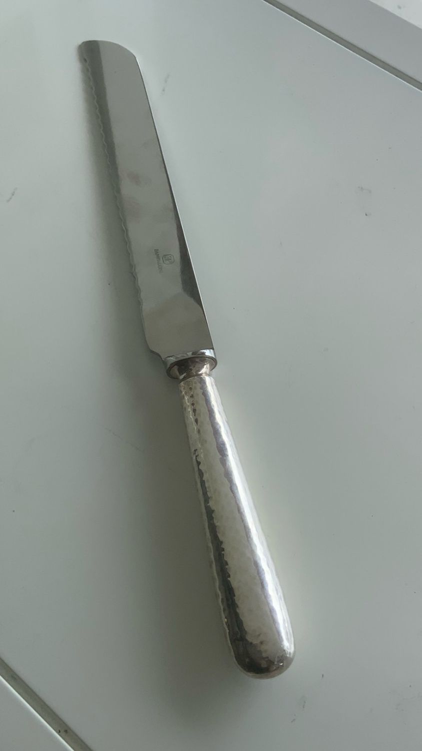 Pampaloni Sterling Bread Knife