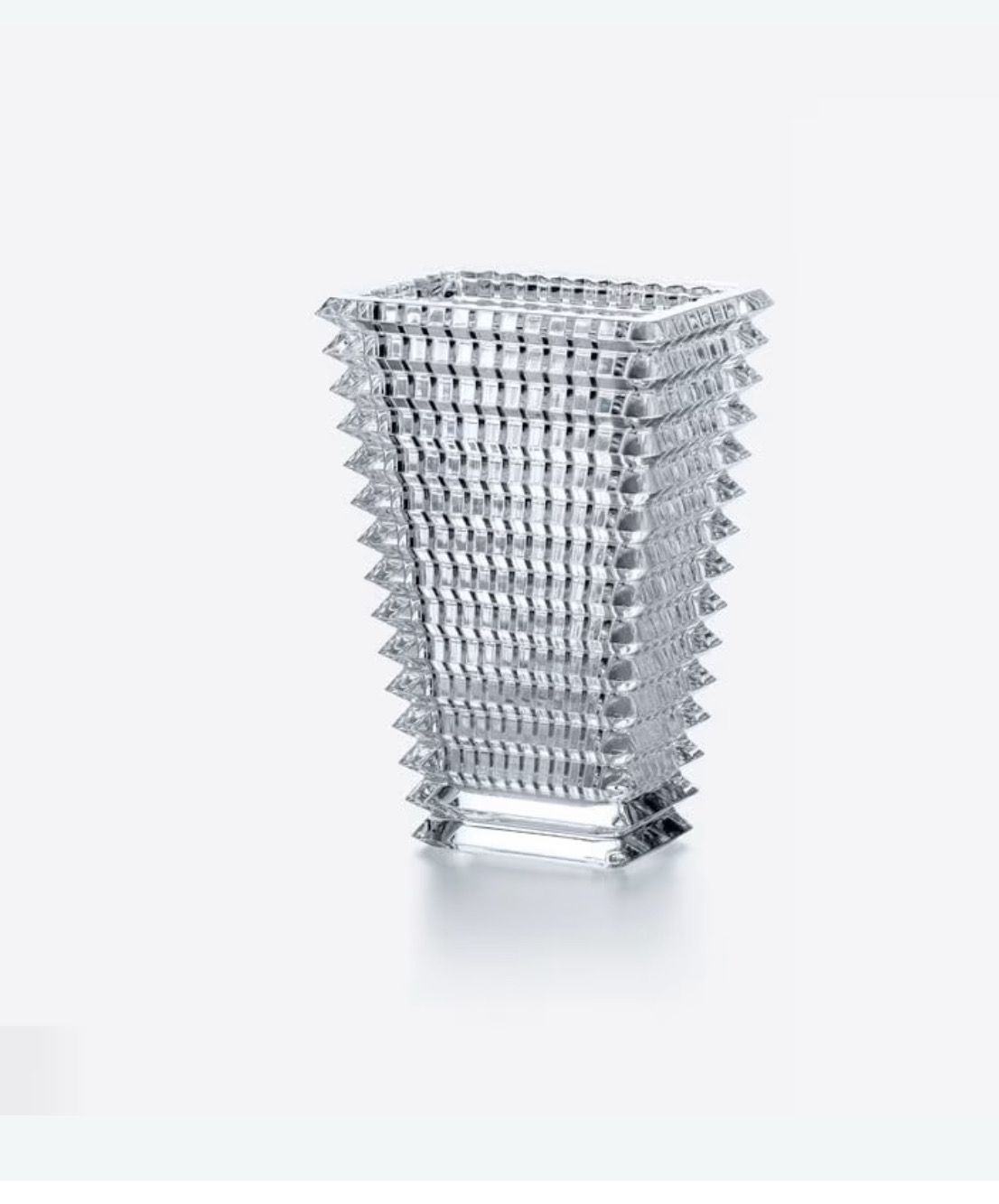 Baccarat EYE RECTANGULAR VASE S