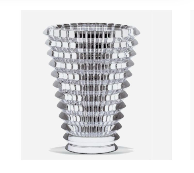 Baccarat Crystal Eye Small Round Vase Baccarat Crystal Eye Small Round Vase