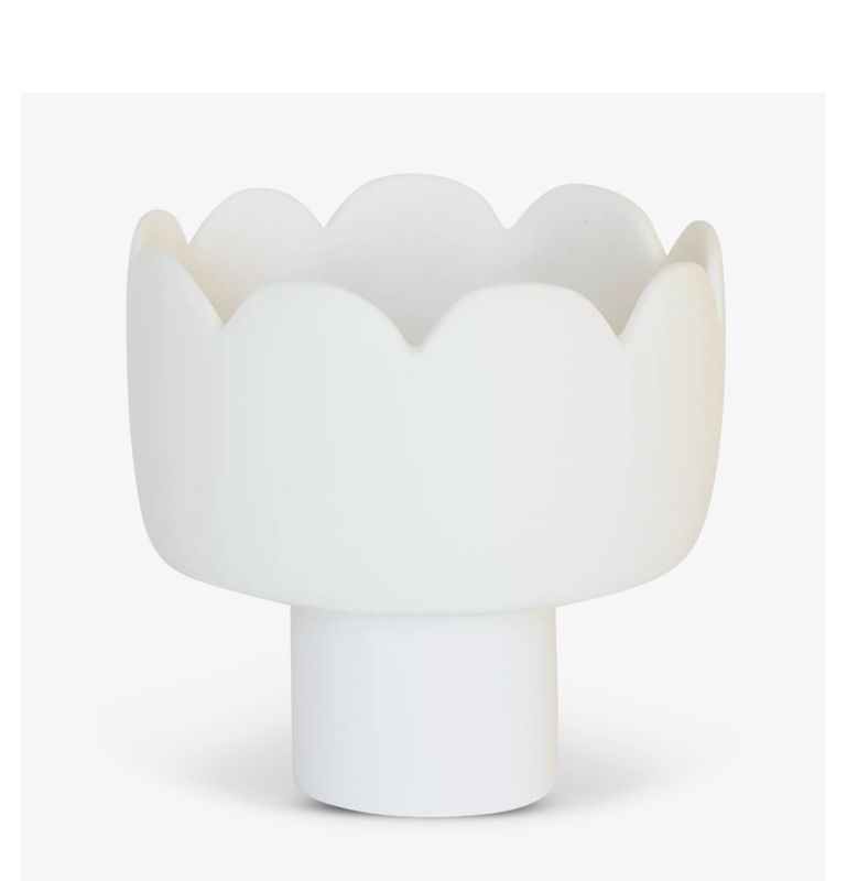 Tina Frey S Footed White Bowl Tina Frey S Footed White Bowl