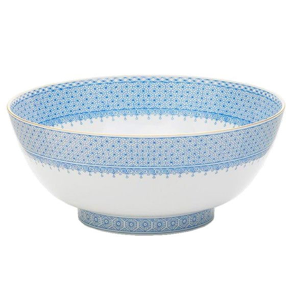 Mottahadeh  Cornflower Serving Bowl Purchased