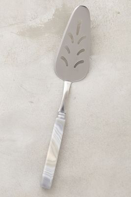Agate Cake Server