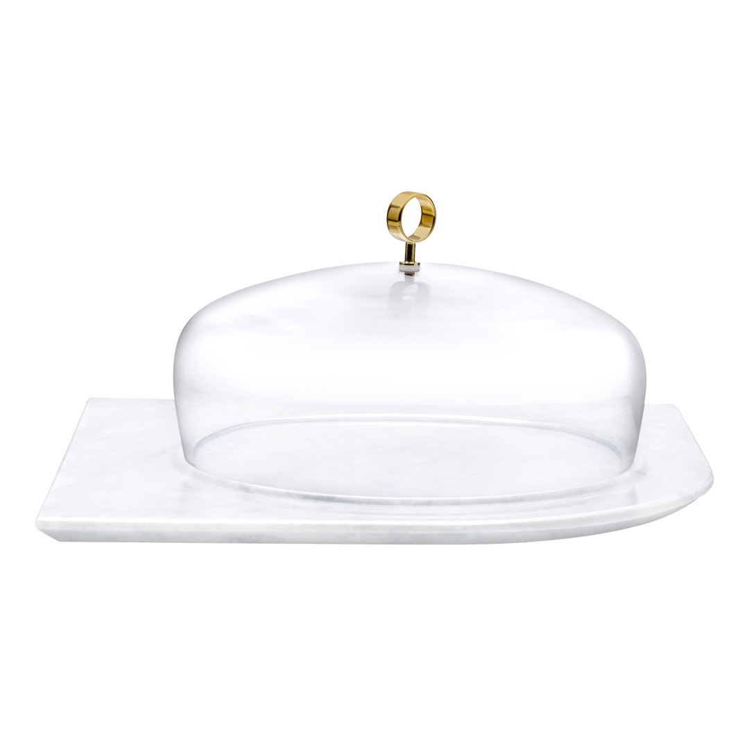 Marble Cake Stand -Purchased