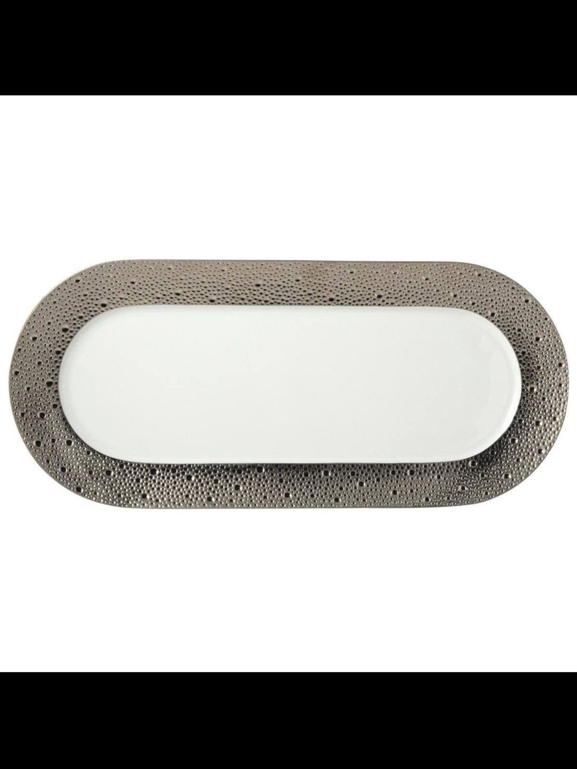 Bernardaud Ecume Platinum Platter PURCHASED