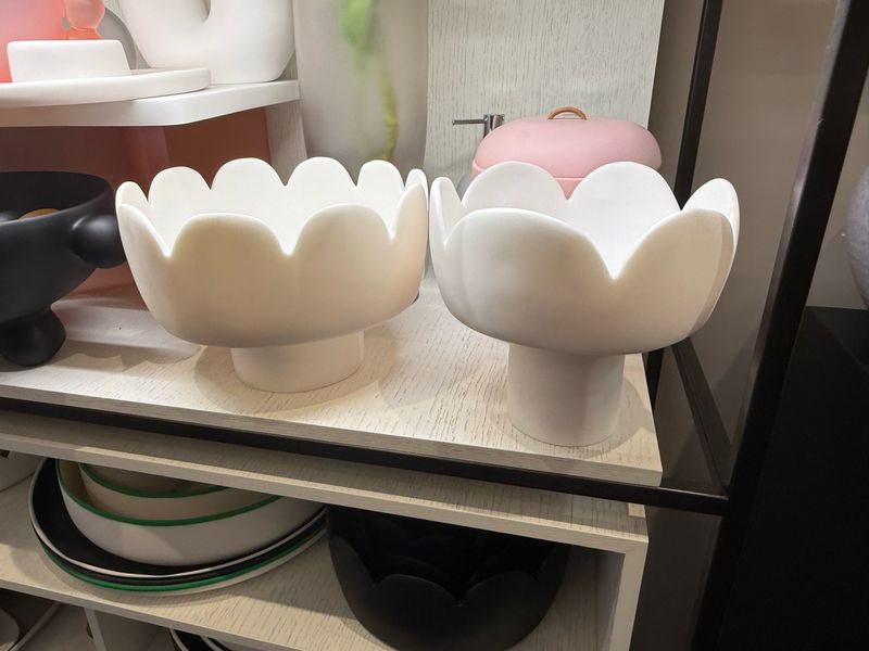 Tina Frey White Medium (Flat Bowl)