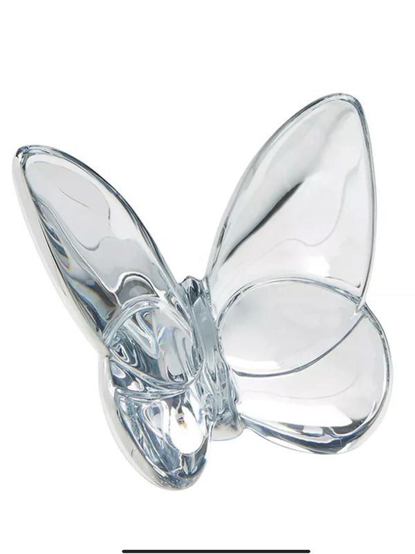 Baccarat Silver Butterfly