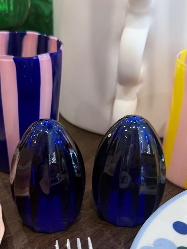 Mario Acrylic Salt And Pepper Shakers