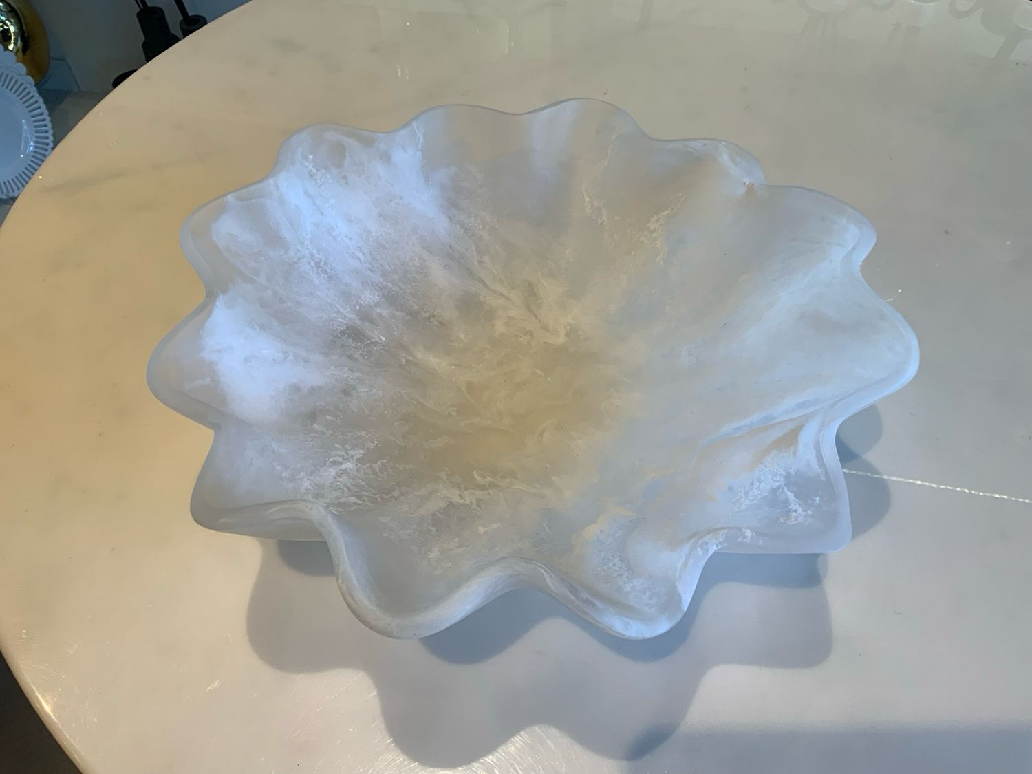 Resin Serving Bowl Purchased