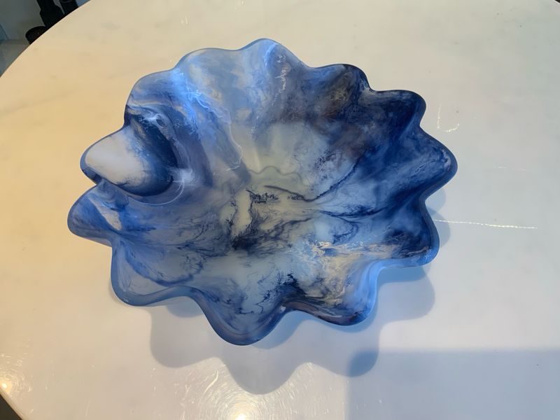 Resin Serving Bowl