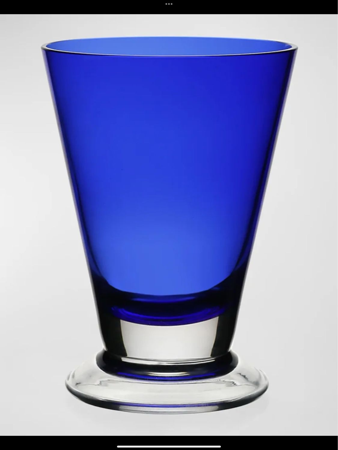 William Yeoward Fanny Blue Goblets Needs 12