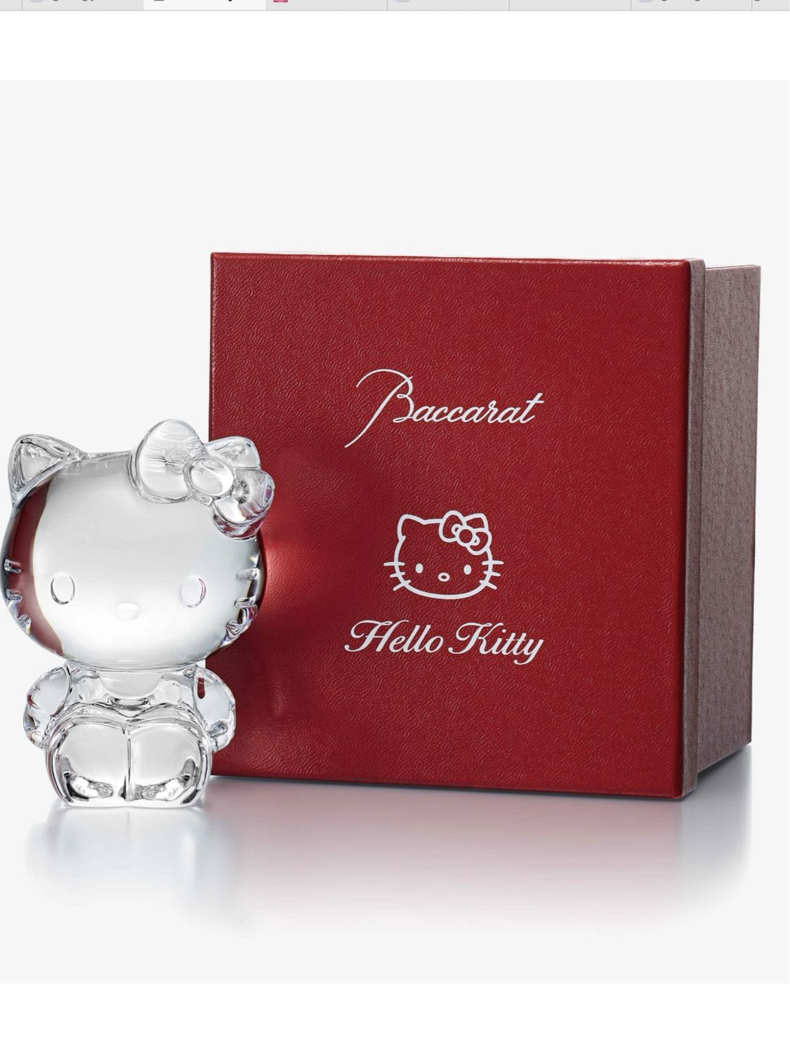 Baccarat Crystal  Hello Kitty