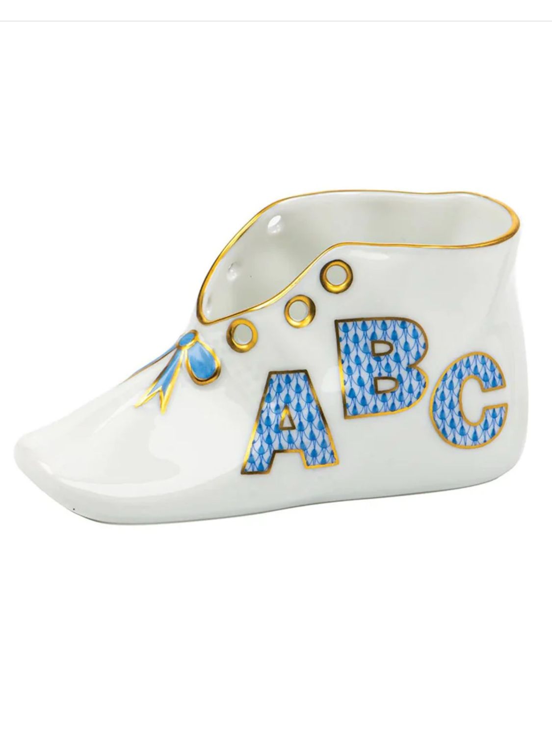 Herend Baby Shoe