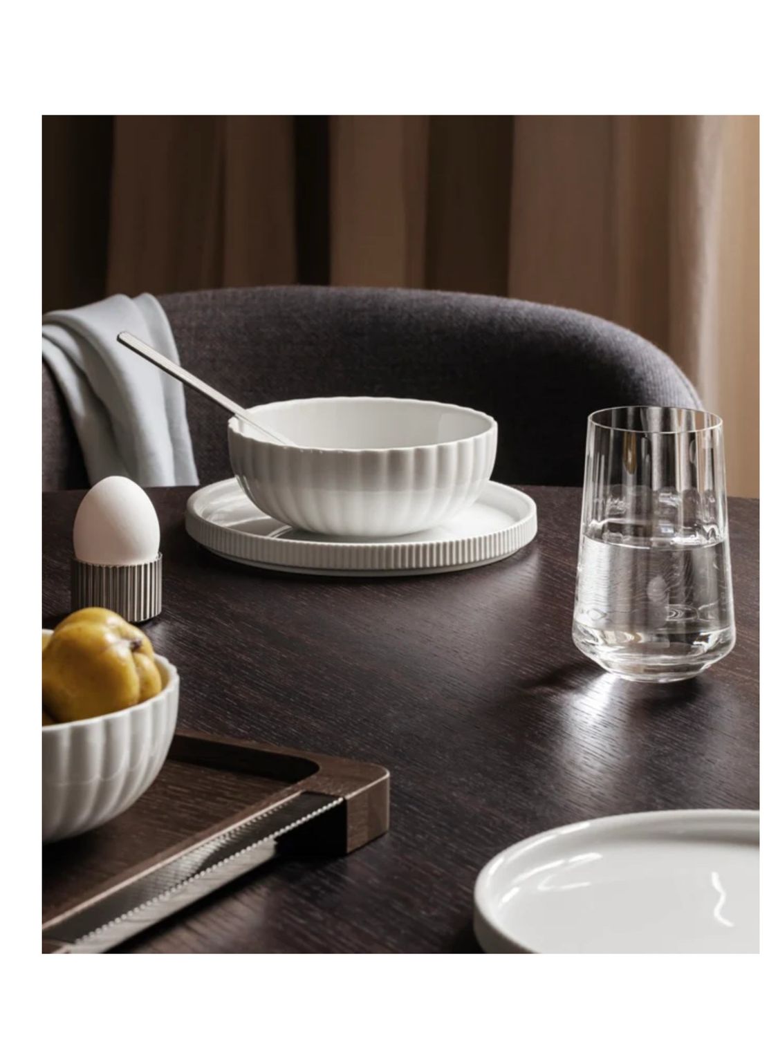 Georg Jensen Bernadotte Dinnerware 3 Piece