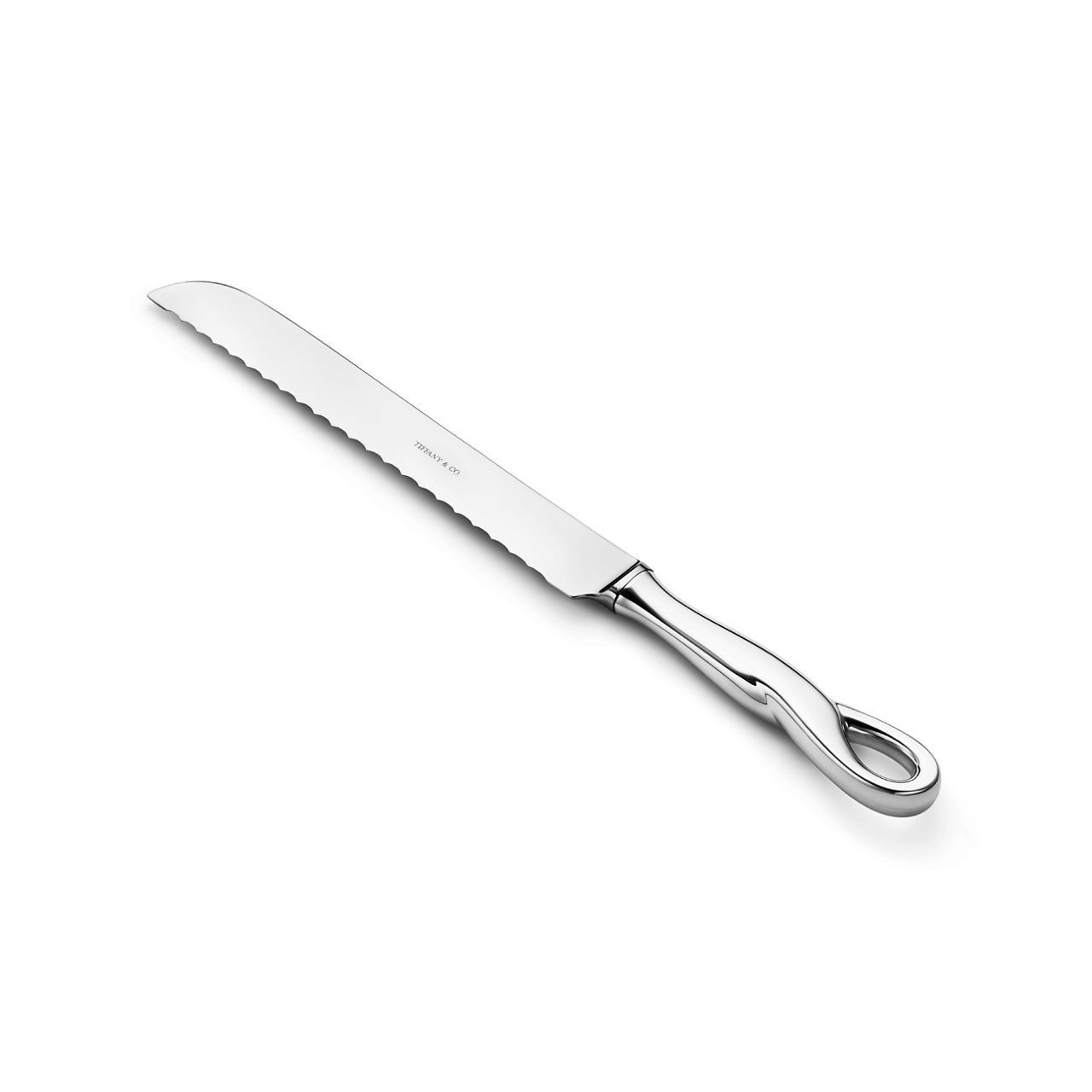 Tiffany by Elsa Peretz Sterling Silver Bread Knife Tiffany by Elsa Peretz Sterling Silver Bread Knife