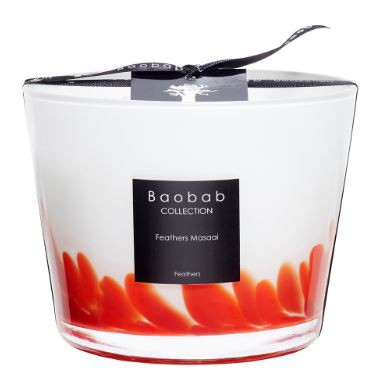 Baobab Feathers Massai Candle