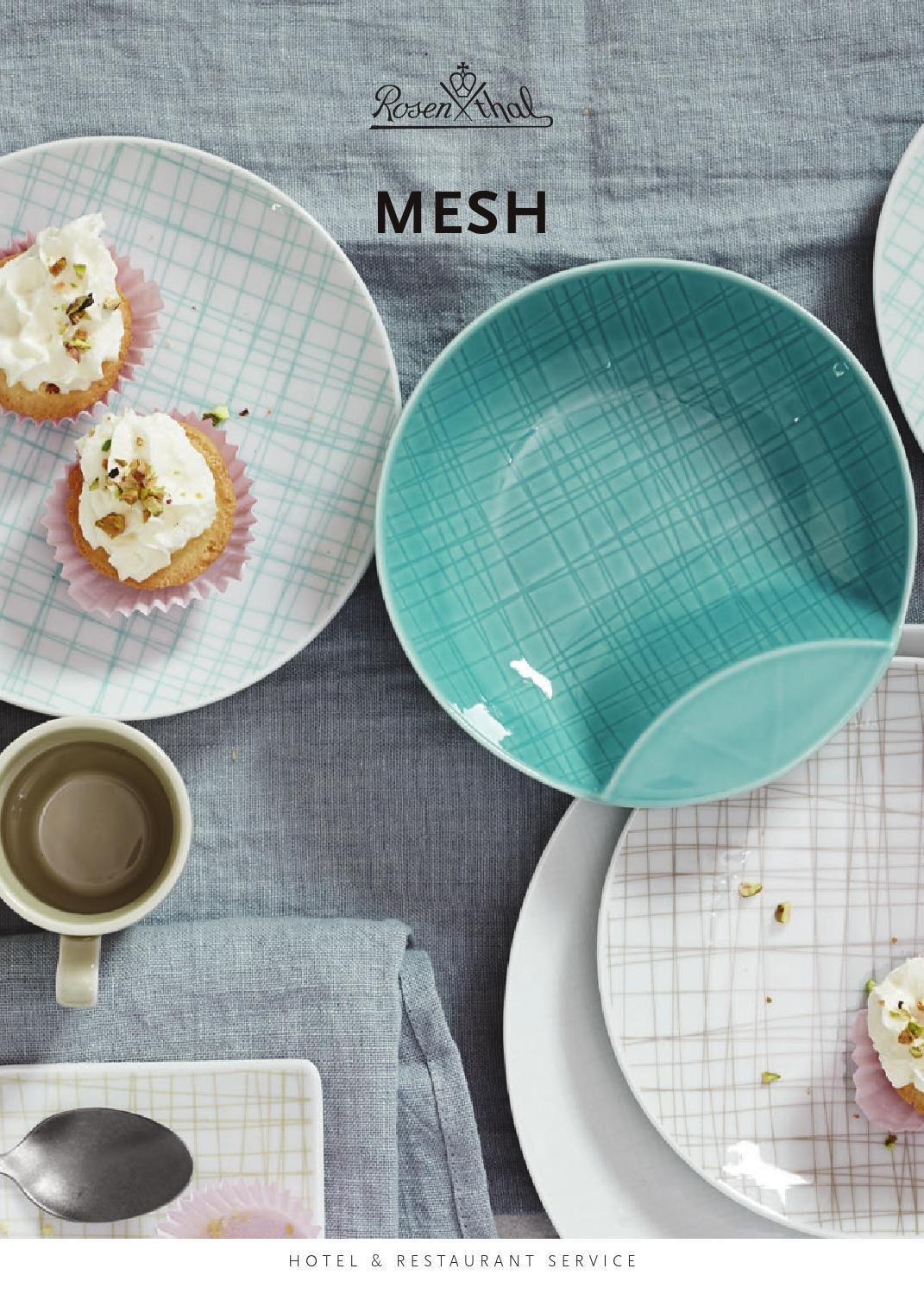 Rosenthal Mesh Lines Dinnerware-12- 3 pc- White and Aqua Dinner, Aqua Salad, White Soup PURCHASED!
