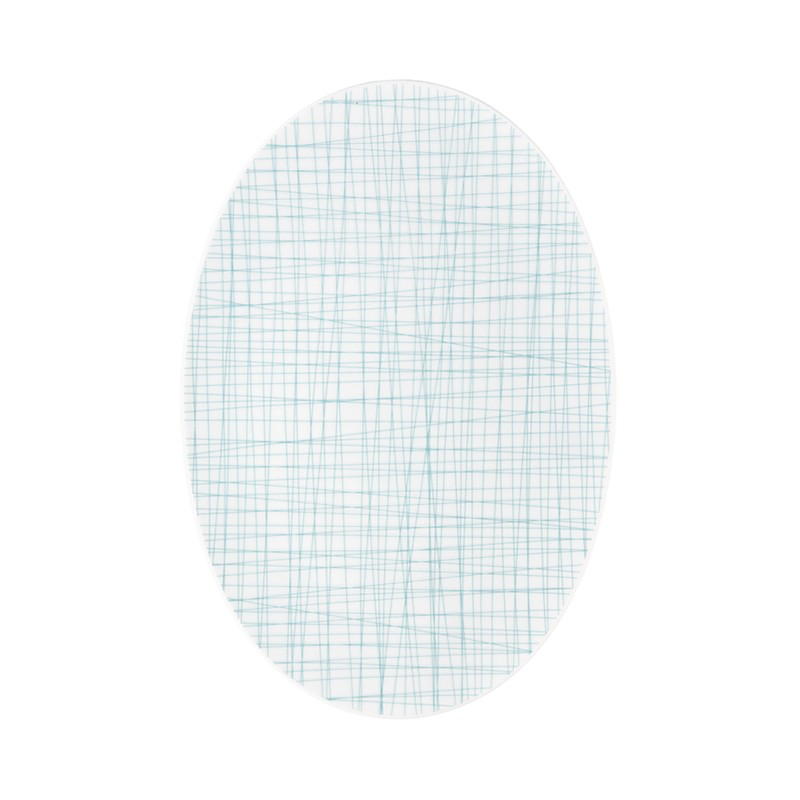Rosenthal Mesh Lines Oval Platter