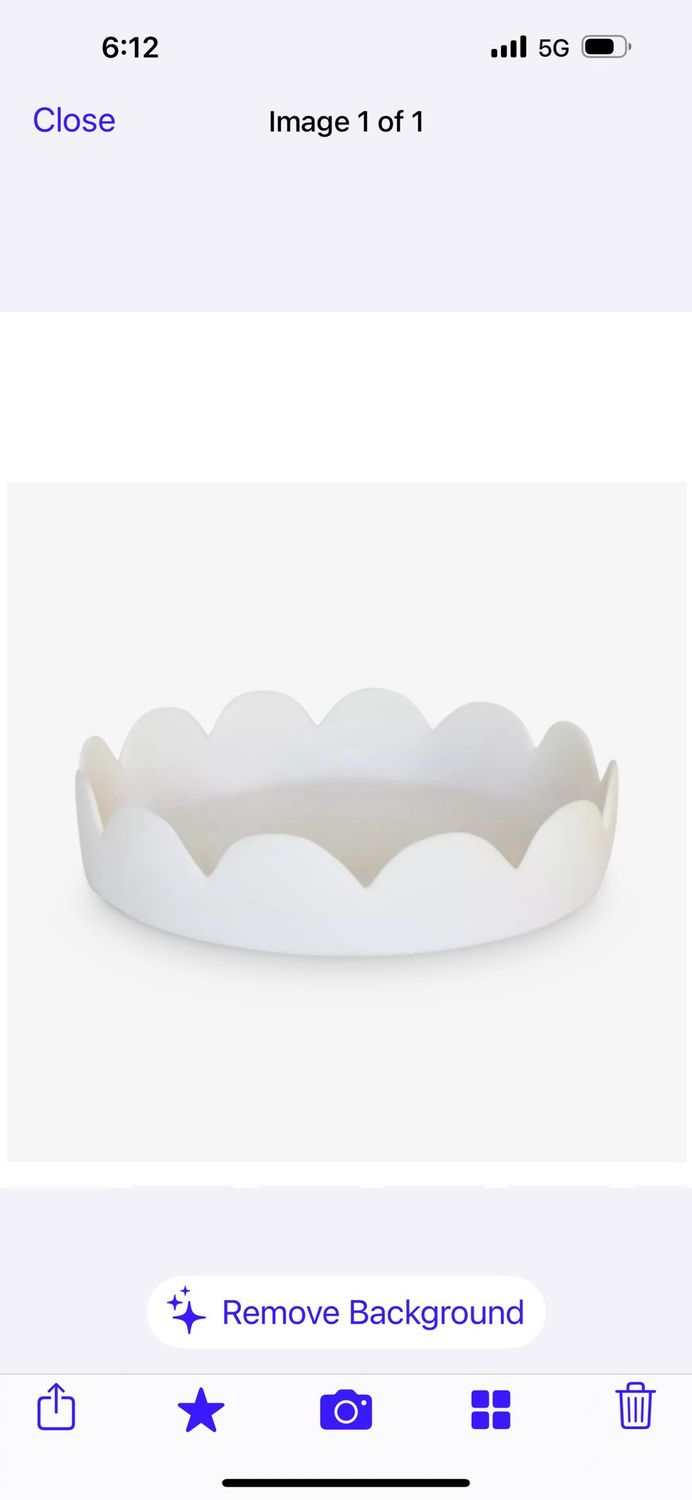 Tina Frey Fleur Large Tray