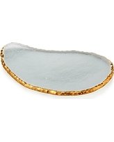 Annie Glass Gold Edgey  Small Tray