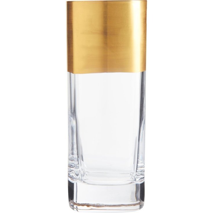Set of 6 Mark Blackwell Gold Shot Glasses