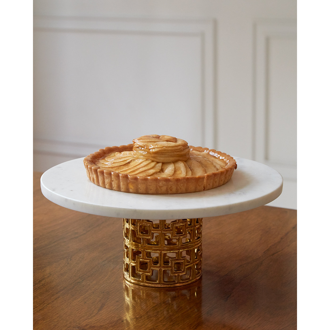 Jonathan Adler Marble and Gold Cake Stand PURCHASED
