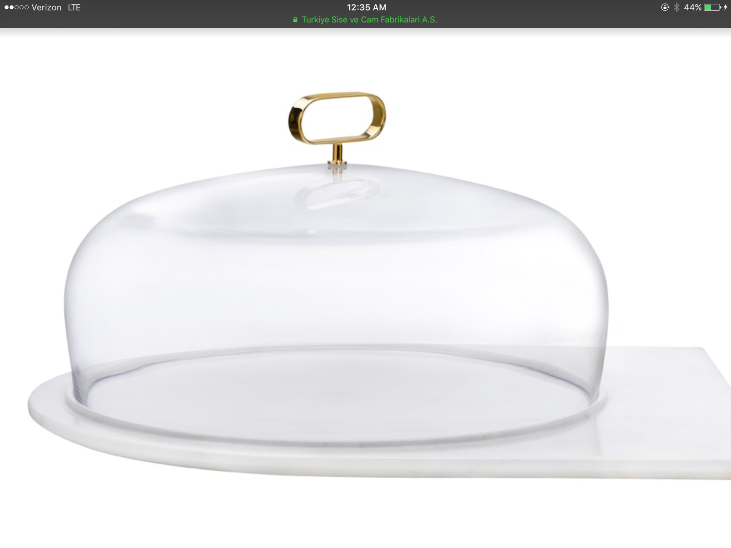 Marble Cake Stand Purchased