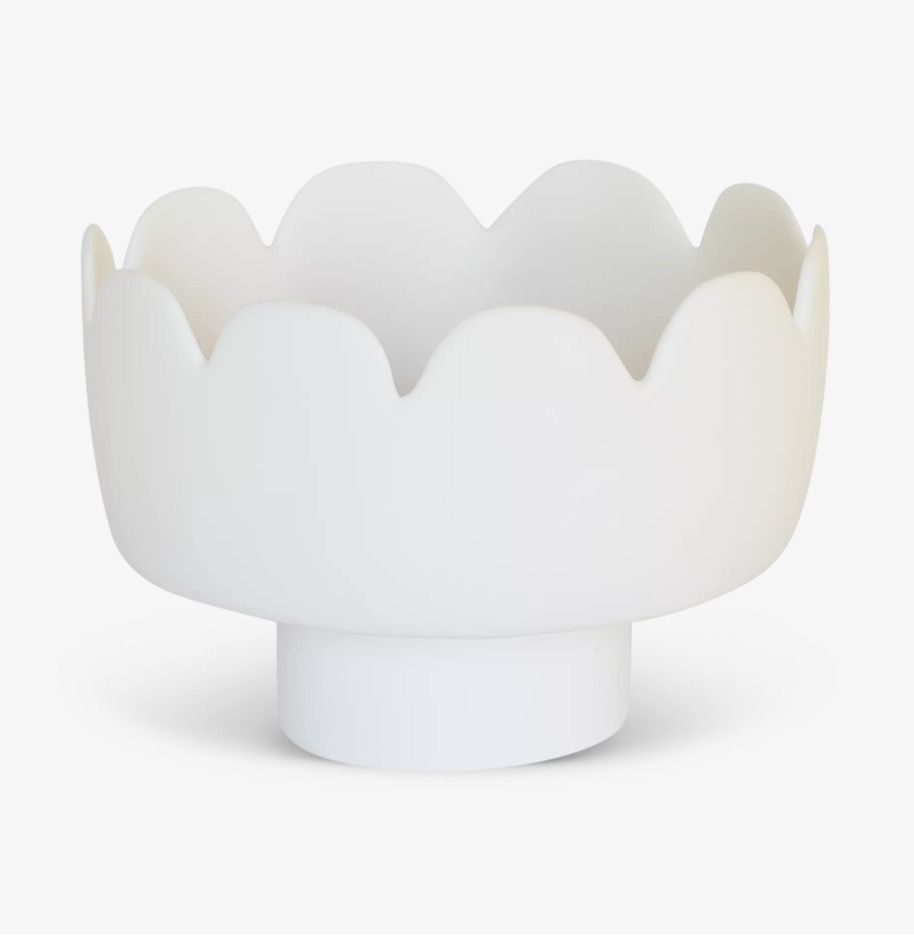 Tina Frey White Footed Bowl