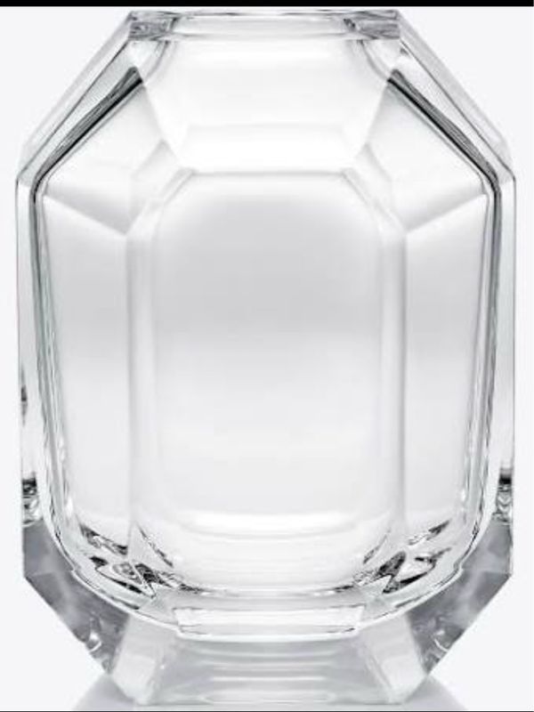 Baccarat Crystal Octagone Small Vase