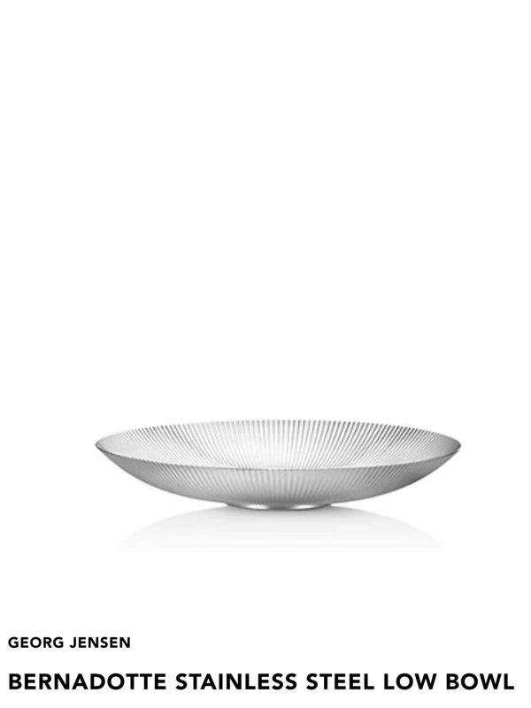 Georg Jensen Bernadotte Low Bowl