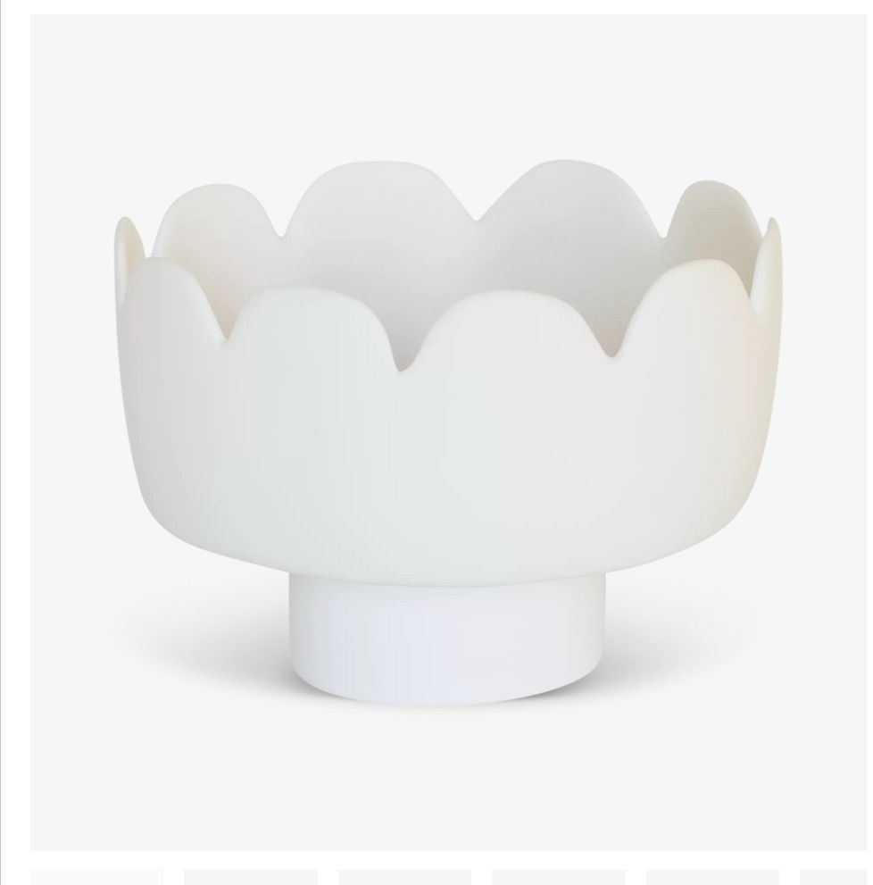 Tina Frey L White Footed Bowl