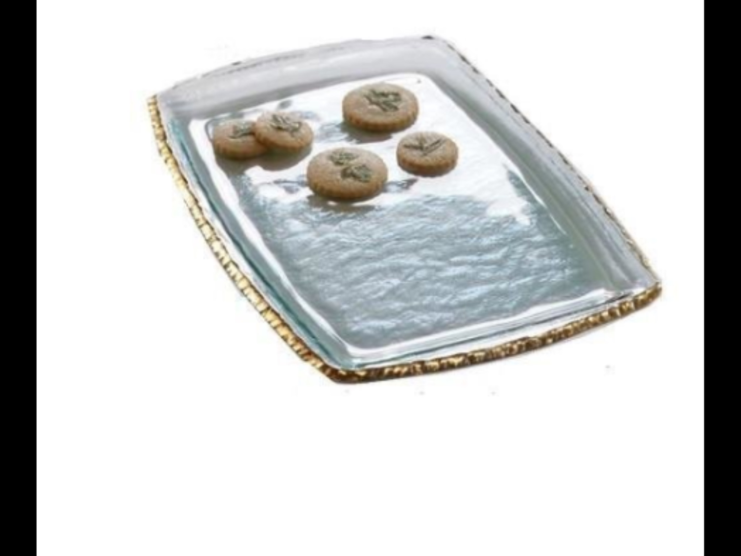 Annie Glass Edgey Martini Tray