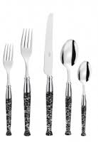 Capdeco Lido Black Flatware