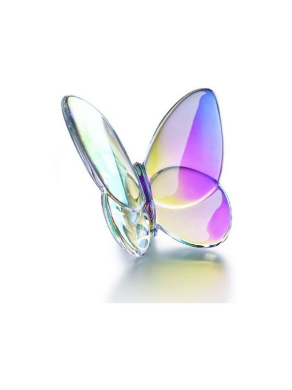 Baccarat Crystal Iridescent Butterfly
