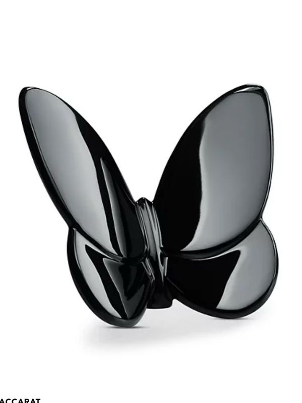Baccarat Black Butterfly