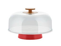 Alessi Cake Stand Red