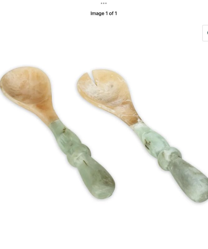 Resin Giada Salad Servers Purchased