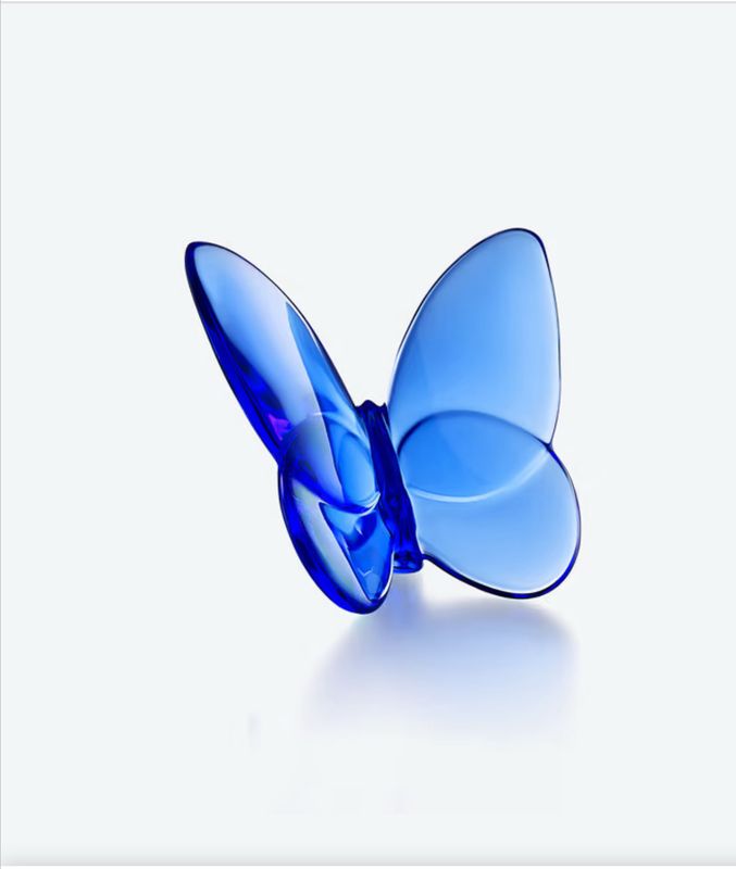 Baccarat Blue Butterfly