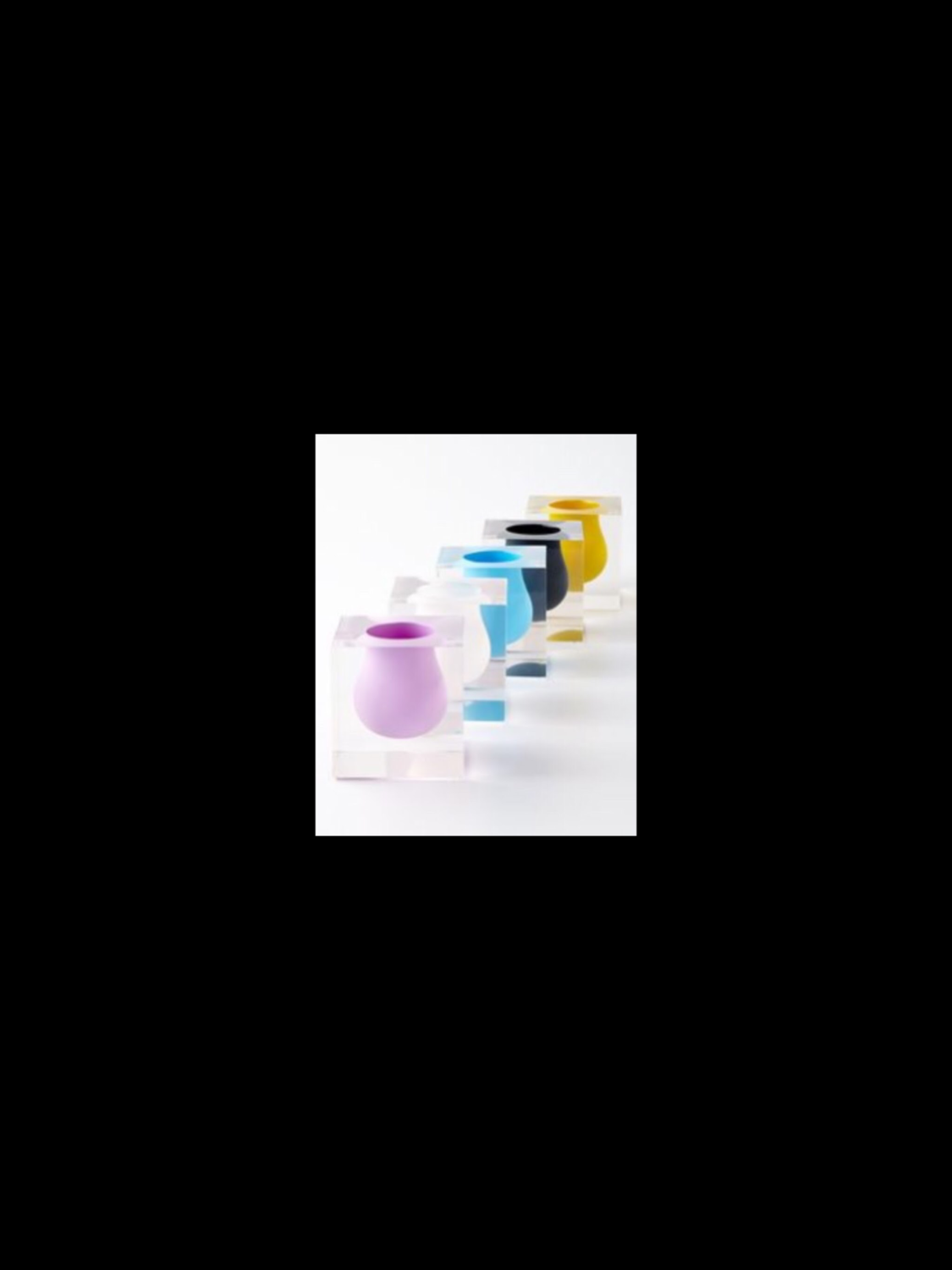 Jonathan Adler Bel Air - 2 GREEN Mini Vases