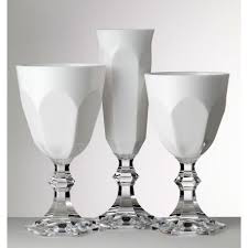 Mario Luca Giusti 12 White Dolce Vita Goblets