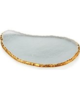 Annie Glass Gold Edgey  Small Tray
