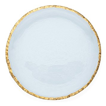 Annie Glass Edgey Gold Platter