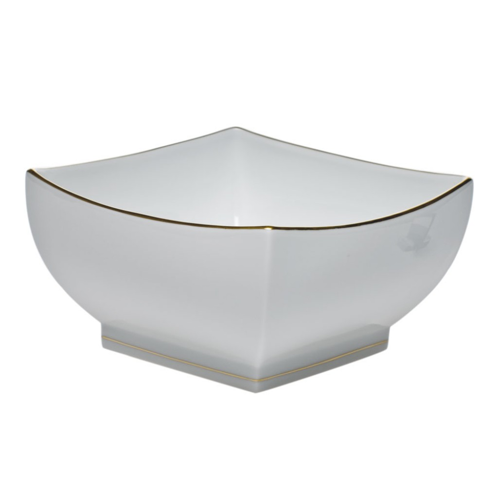 Herend Golden Edge Square Bowl PURCHASED