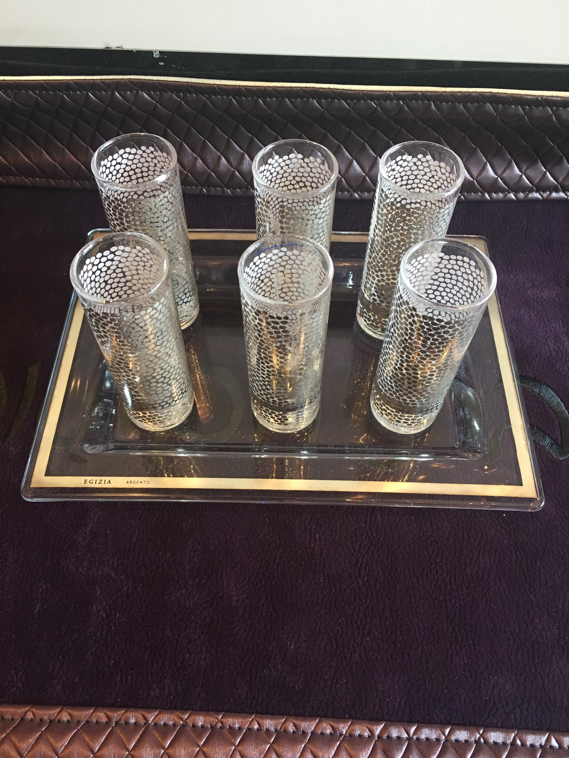 Egizia-6 Dottino Shots sold tray available