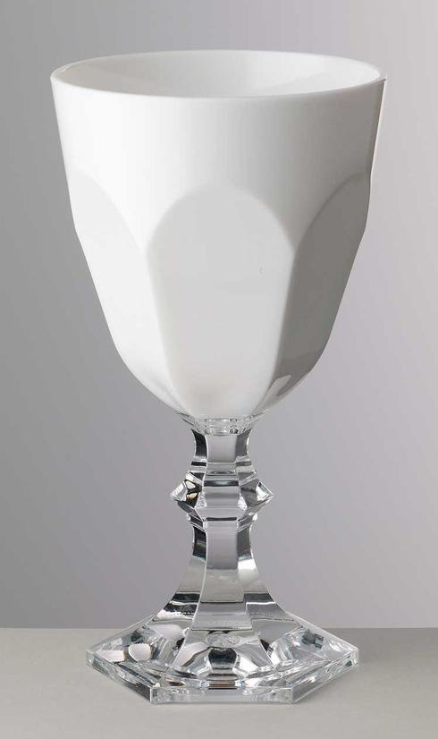 Mario Luca Giusti Dolce Vita Large White Water Goblet