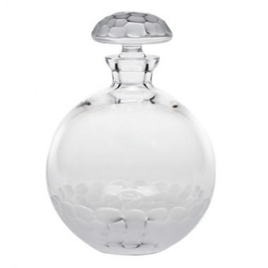 Moser Pebbles Clear Round Pebbles Decanter 
